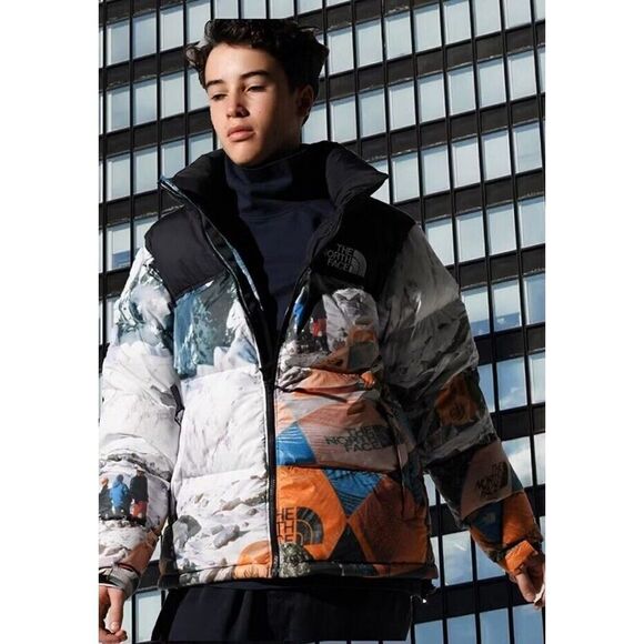 RARE The North Face x Invincible The Expedition Series Nuptse Jacket XS - Picture 2 of 16